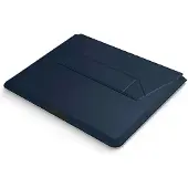 Uniq Oslo Laptop Hülle 14 Zoll - Laptop Sleeve mit faltbarem Laptopständer - Navy Blue