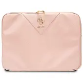 GUESS Sleeve GUCS14ZPGSTEGP 14" różowy/pink Triangle 4G