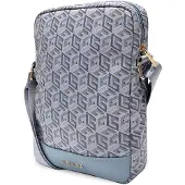 GUESS Torba GUTB10HGCFSEB 10" niebieski/blue GCube Stripe Tablet Bag