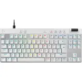 Logitech G PRO X TKL RAPID, Kabelgebunden, USB, Magnetic-mechanical key switch, QWERTY, LED, Weiß