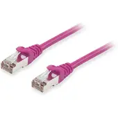 Equip Cat.6A S/FTP Patchkabel, 10m, Violett