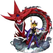 Plastoy Yu-Gi-Oh! Statue Yami Yugi & Slifer 51 cm
