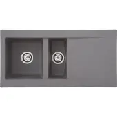 Respekta Mineralite Einbauspüle 1,5 Becken Denver 100 x 50 cm 100 x 50 cm