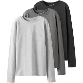 Name it 3er-Pack T-Shirt in Asphalt | Gr.: 134/140