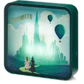 Numskull Wicked Light Emerald City Lampe Durchsichtig Durchsichtig One Size
