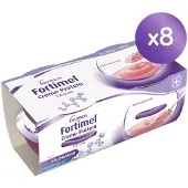 Fortimel Creme Protein Waldfrucht 8x4x125 g Flüssigkeit