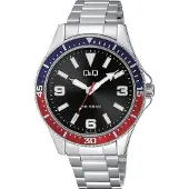 Q&Q Herrenuhr QB64J205Y (Ø 45 mm)