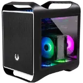BitFenix BFC-PM2-300-KKGSK-3A, Midi Tower, PC, Schwarz, micro ATX, Mini-ITX, Kunststoff, Stahl, 16,5 cm