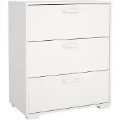 Ebuy24 Sofia Kommode 3 Schubladen weiß.
