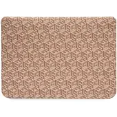 GUESS GCube Stripes case for a 14" laptop - brown