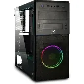 Droxio IRATI, Tower, PC, Schwarz, ATX, Kohlenstoffstahl, Gaming