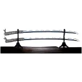 Bandai Demon Slayer: Kimetsu no Yaiba Proplica Repliken 1/1 Plastik Nichirin Schwerter (Inosuke Hashibira) 93 cm