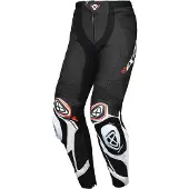Ixon Vortex 3 PT Schwarz Weiß Motorrad Lederhose Größe M