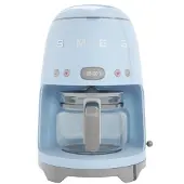 Smeg DCF02PBEU Tropfkaffeemaschine Blau 1050 W 10 Tassen