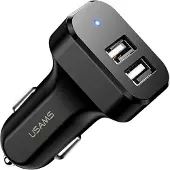Usams charger 2xUSB C13 2.1A car charger