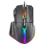 Mars Gaming MMXT, rechts, Optisch, USB Typ-A, 12800 DPI, Schwarz