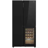Teka RLF 85950 GBK, Integriert, Amerikanische Tür, Schwarz, An Tür, Glas, 548 l