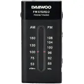 Daewoo Dw1109 Tragbares Radio Durchsichtig One Size / EU Plug 220V Durchsichtig One Size
