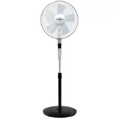 Orbegozo SF 2140, Haushalts-Lamellenlüfter, Schwarz, Silber, Flur, 40 cm, Fernbedienung, 15 h