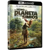 Divisa El Reino Planeta De Los Simios Blu-ray