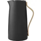 Stelton Thermoskanne Emma Mat Black 1,2 L