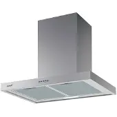 CATA Konventioneller Rauchfang S PLUS 7010 X 70 cm Silberfarben