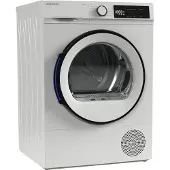 Daewoo TD-B8GP1WD0-DE Wäschetrockner Frontlader, D, 8 kg Wärmepumpentrockner, 15 Programme, Kurzprogramm, Knitterschutz