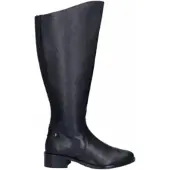 Custom Made Damenstiefel Botta Schwarz Wadengröße XXL-Schuhgröße 43