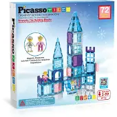 PicassoTiles 72 pc Ice Winter Theme with 2 Characters, Bausatz, 3 Jahr(e), Kunststoff, 72 Stück(e), 1,5 kg