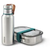 Black+blum Stainless Steel Bottle+ Lunchbox-set
