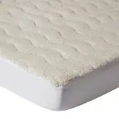 Homescapes Warmer, weicher Fleece-Matratzentopper 90 x 190 cm
