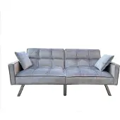 HTI Sofa mit Schlaffunktion Brigga Grau