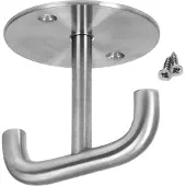 Sotech Garderobenhaken Nele II, 127635, silber, Doppelhaken aus Edelstahl in T-Form