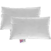 Homescapes FÜLLKISSEN 2er-Set – 30/50 cm, Gänsefedern & Daunen