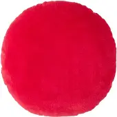 Homescapes DEKOKISSEN rund rot, Baumwollsamt?40 cm