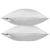 Homescapes KOPFKISSEN 2er-Set, Super-Mikrofaser 80/80 cm