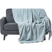Homescapes WOHNDECKE Nirvana Slub 225/255 cm, 100% Baumwolle