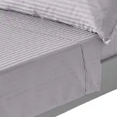 Homescapes DAMAST-BETTLAKEN ohne Gummizug, 100% Ägyptische Baumwolle