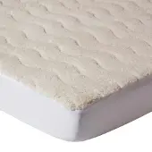 Homescapes Warmer, weicher Fleece-Matratzentopper 160 x 200 cm