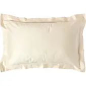 Homescapes BIO-KISSENBEZUG Satin mit Stehsaum, Fadendichte 400