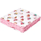 Homescapes SITZKISSEN Cupcakes rosa 50/50/10 cm