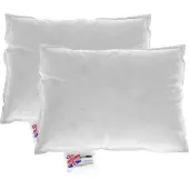 Homescapes FÜLLKISSEN 2er-Set – 30/40 cm, Gänsefedern & Daunen