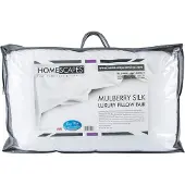 Homescapes KOPFKISSEN Seide 2er-Set, 48/74 cm
