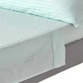 Homescapes DAMAST-BETTLAKEN ohne Gummizug, 100% Ägyptische Baumwolle