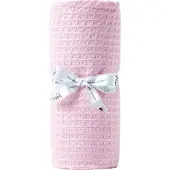 Homescapes BABYDECKE Waffelpiqué 90/110 cm, Bio-Baumwolle