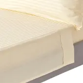Homescapes DAMAST-BETTLAKEN ohne Gummizug, 100% Ägyptische Baumwolle