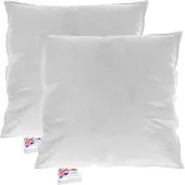 Homescapes FÜLLKISSEN 2er-Set – 55/55 cm, Gänsefedern & Daunen