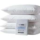 Homescapes KISSENSCHONER wasserdicht 50/90 cm, 4er-Set mit Reißverschluss