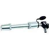 Trimax Locks T5 Premium verchromter geschmiedeter Stahl, 1,6 cm Klasse V verlängertes