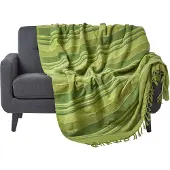 Homescapes WOHNDECKE Morocco 150/200 cm, 100% Baumwolle gestreift